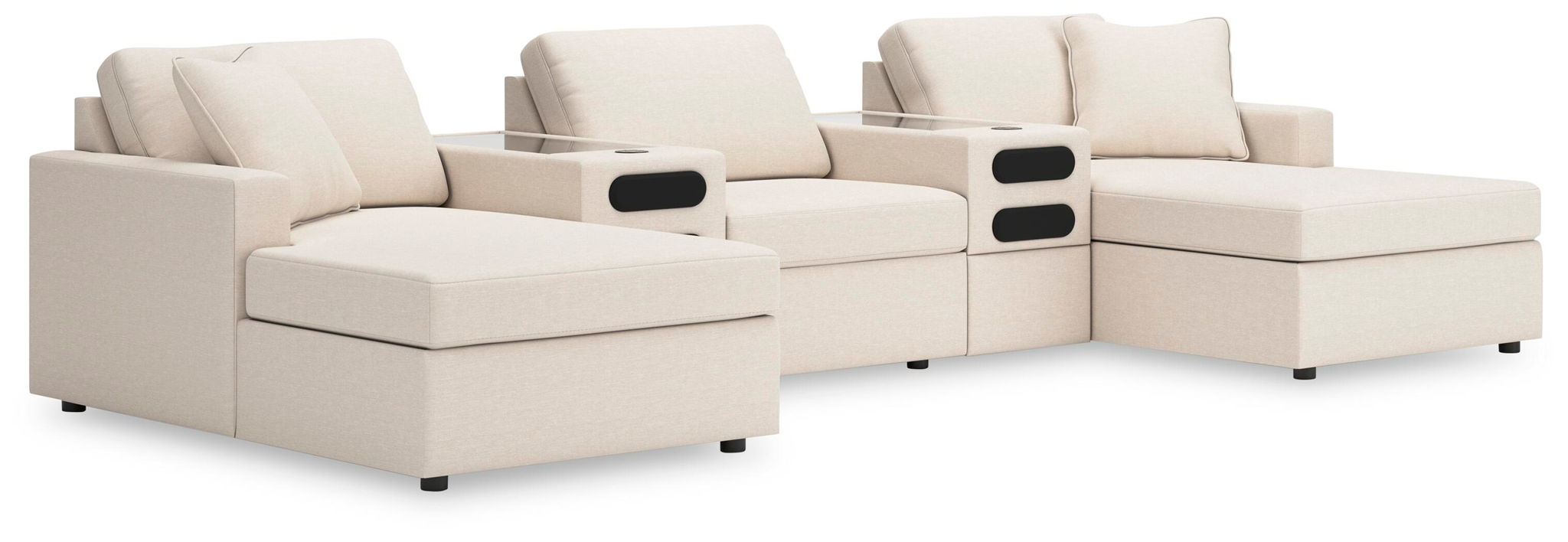 Modmax - U-Shaped Sectional - Oyster