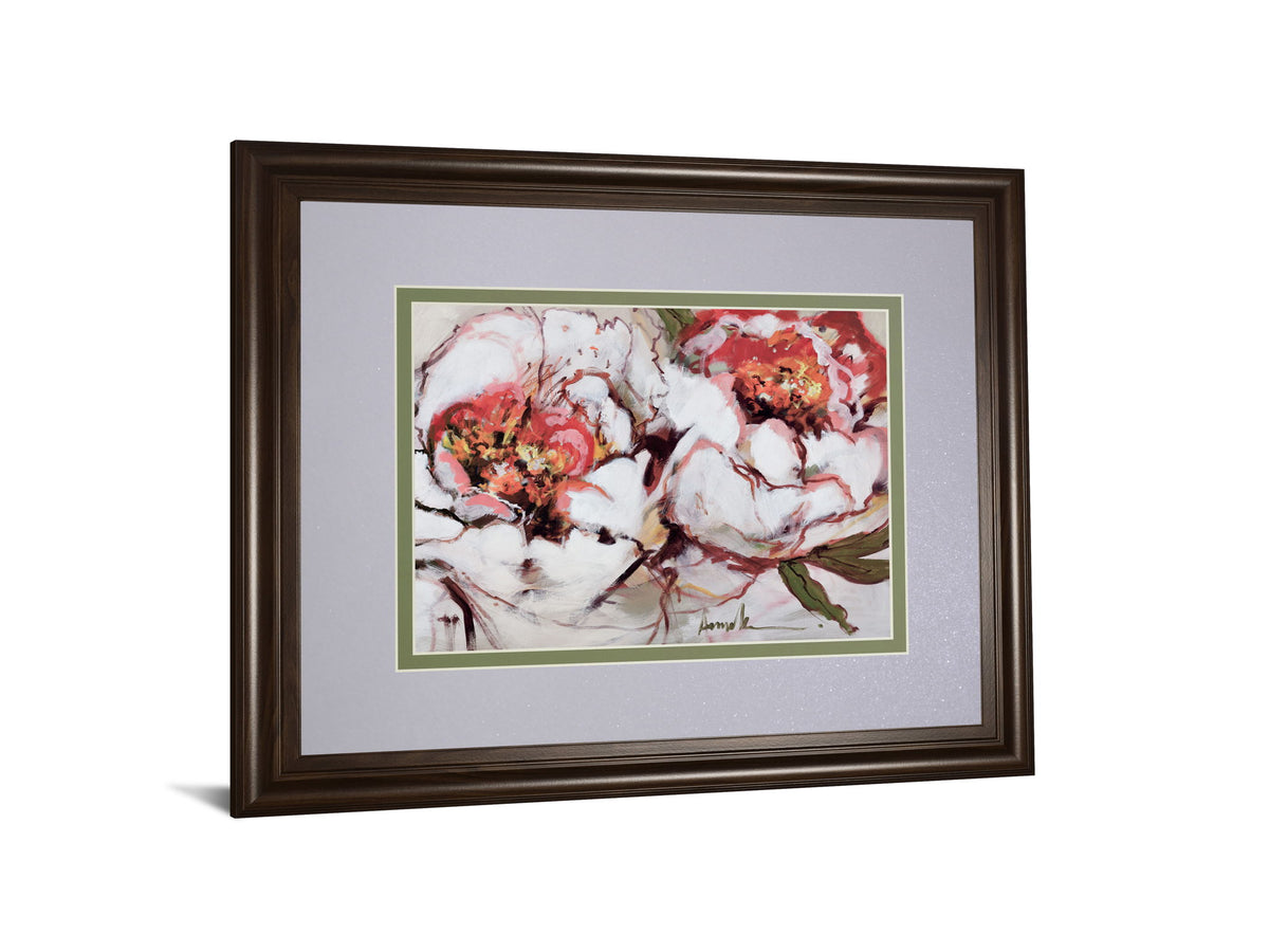 Charade Of Spring By Fitzsimmons, A - Framed Print Wall Art - Gray