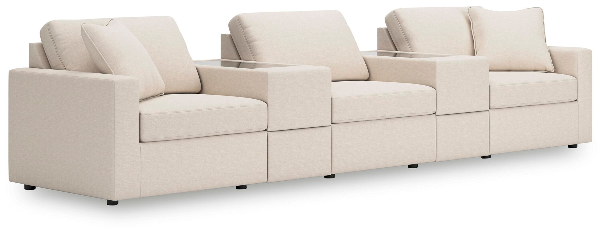 Modmax - Straight Sectional - Oyster