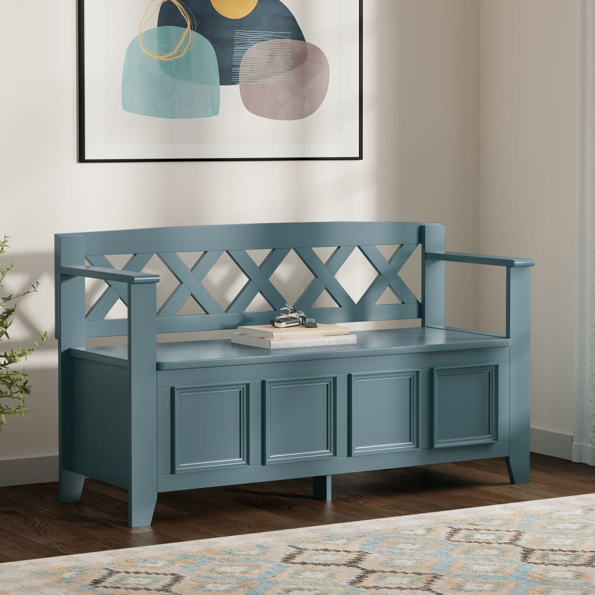 Amherst - Compact Entryway Storage Bench