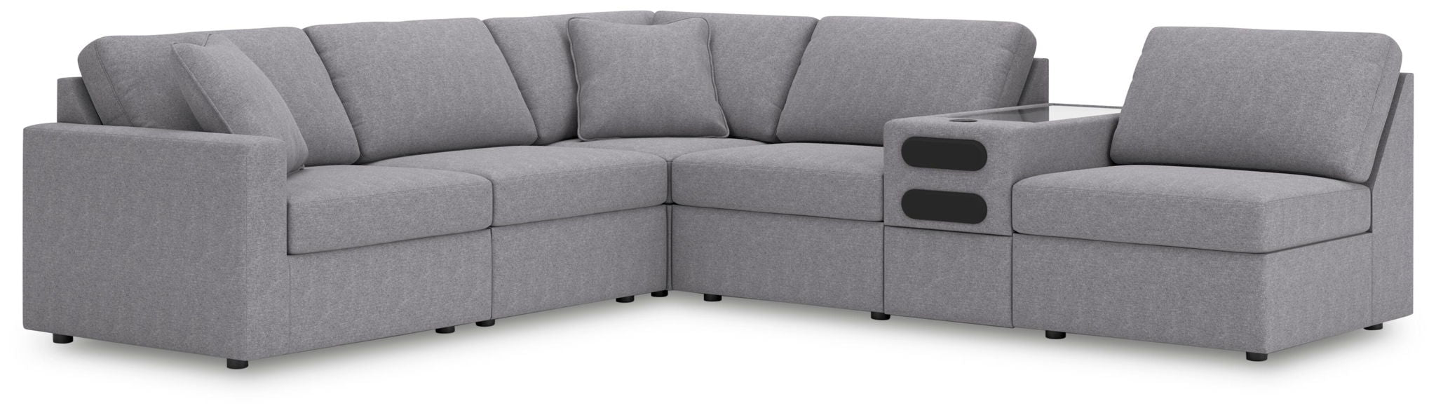 Modmax - L-Shaped Sectional - Granite