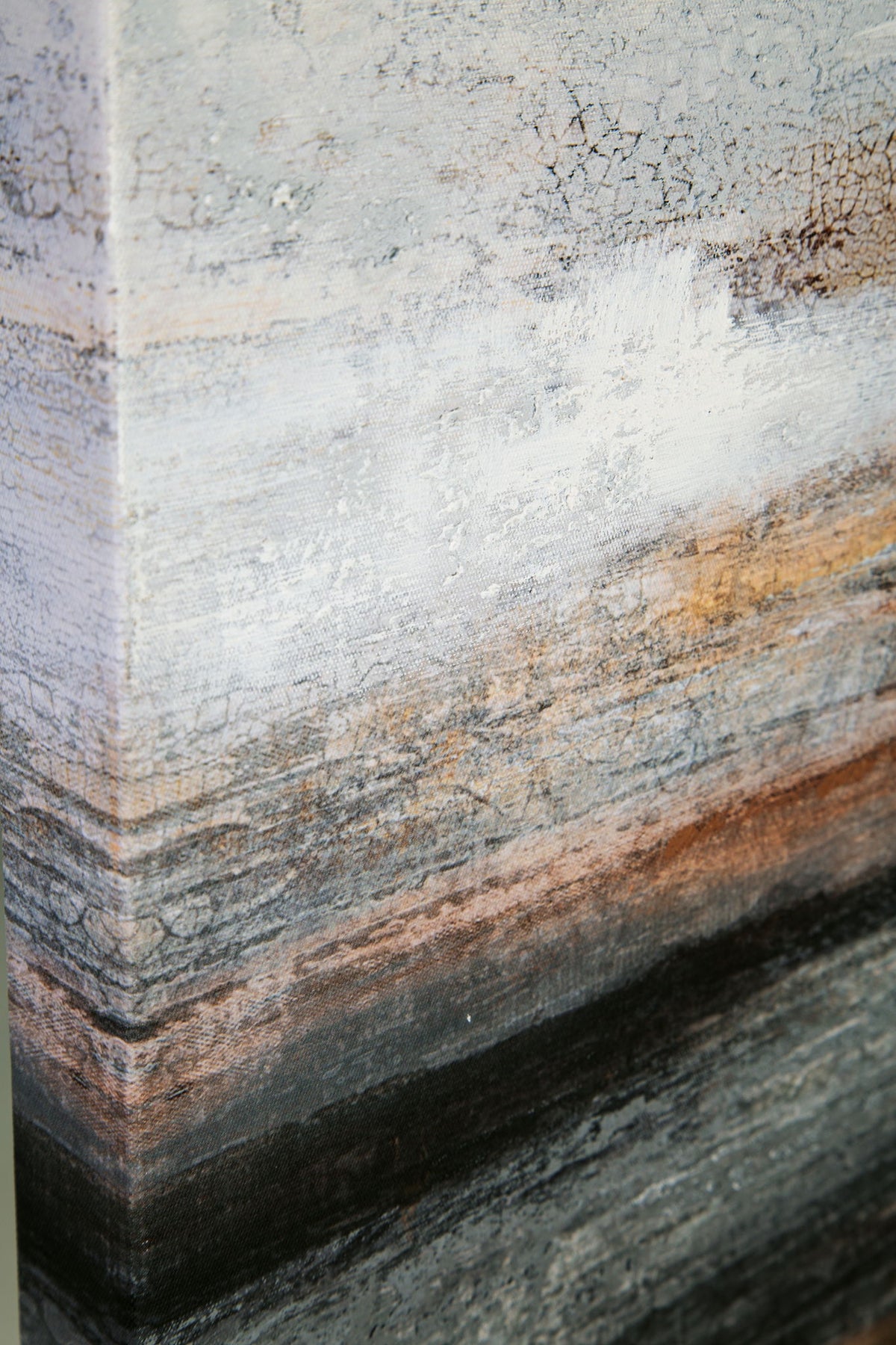 Weatheridge - Wall Art - Grey / Gold