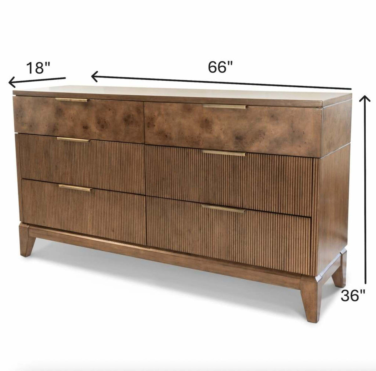 Manhattan Valley - 6 Drawer Dresser