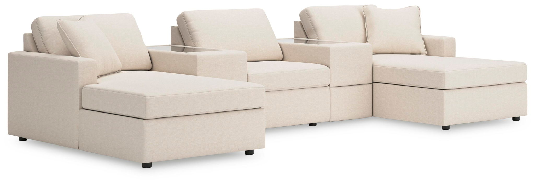 Modmax - U-Shaped Sectional - Oyster