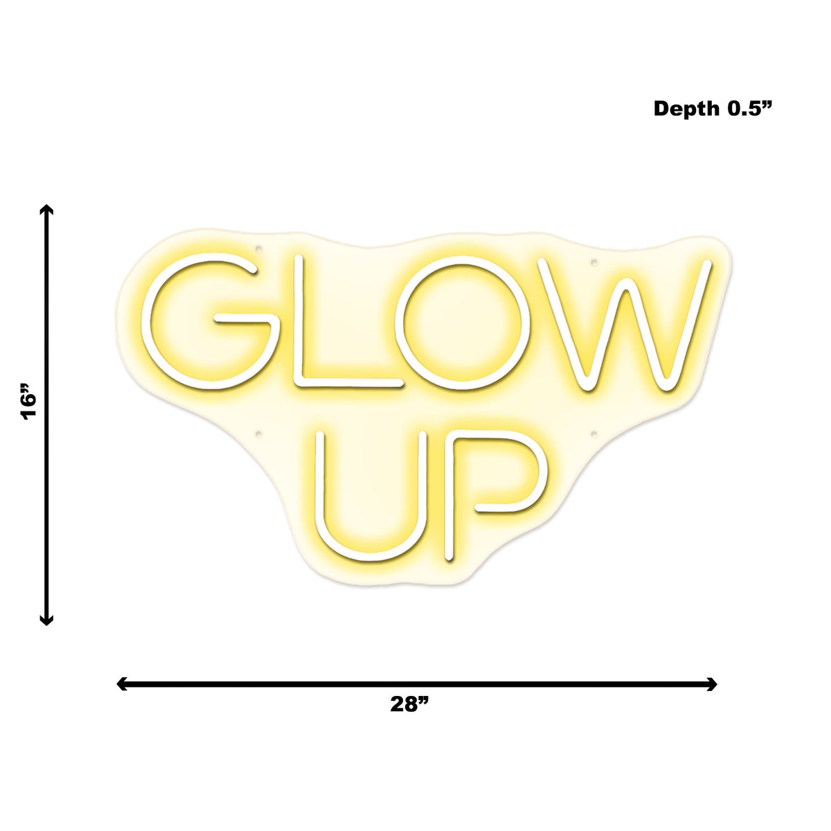 Neon Glow Up - Yellow
