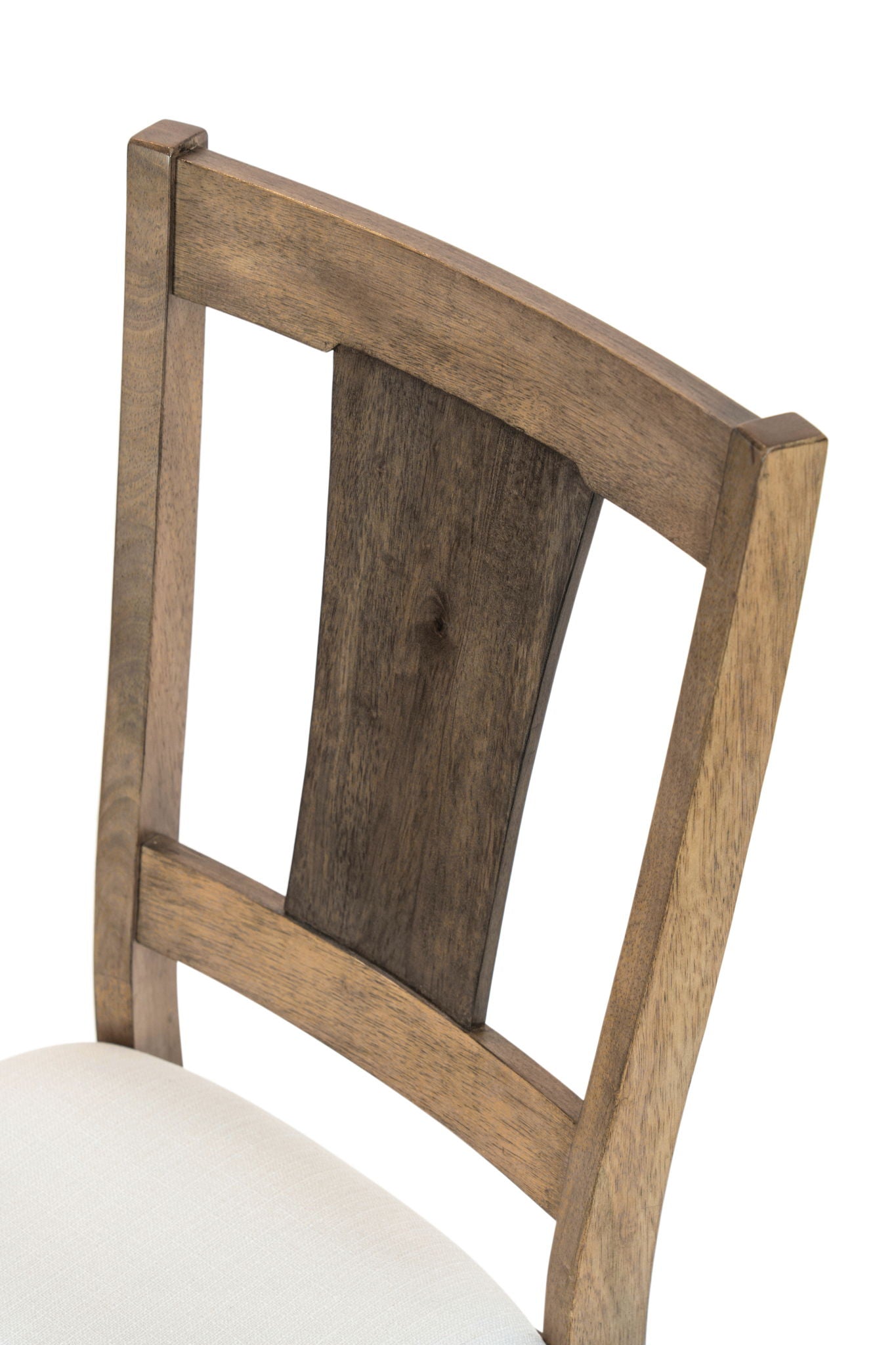 Sun Haven - Upholstered Side Chair (Set of 2) - Natural Oak / Walnut / Cream