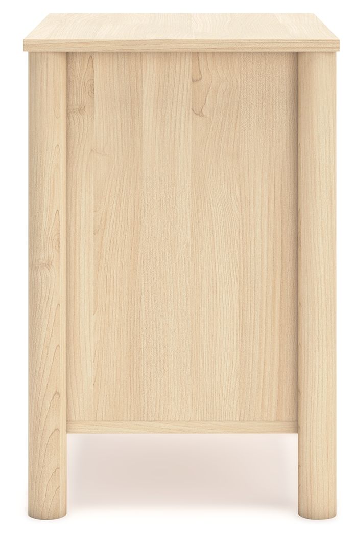 Cabinella - Two Drawer Night Stand - Tan