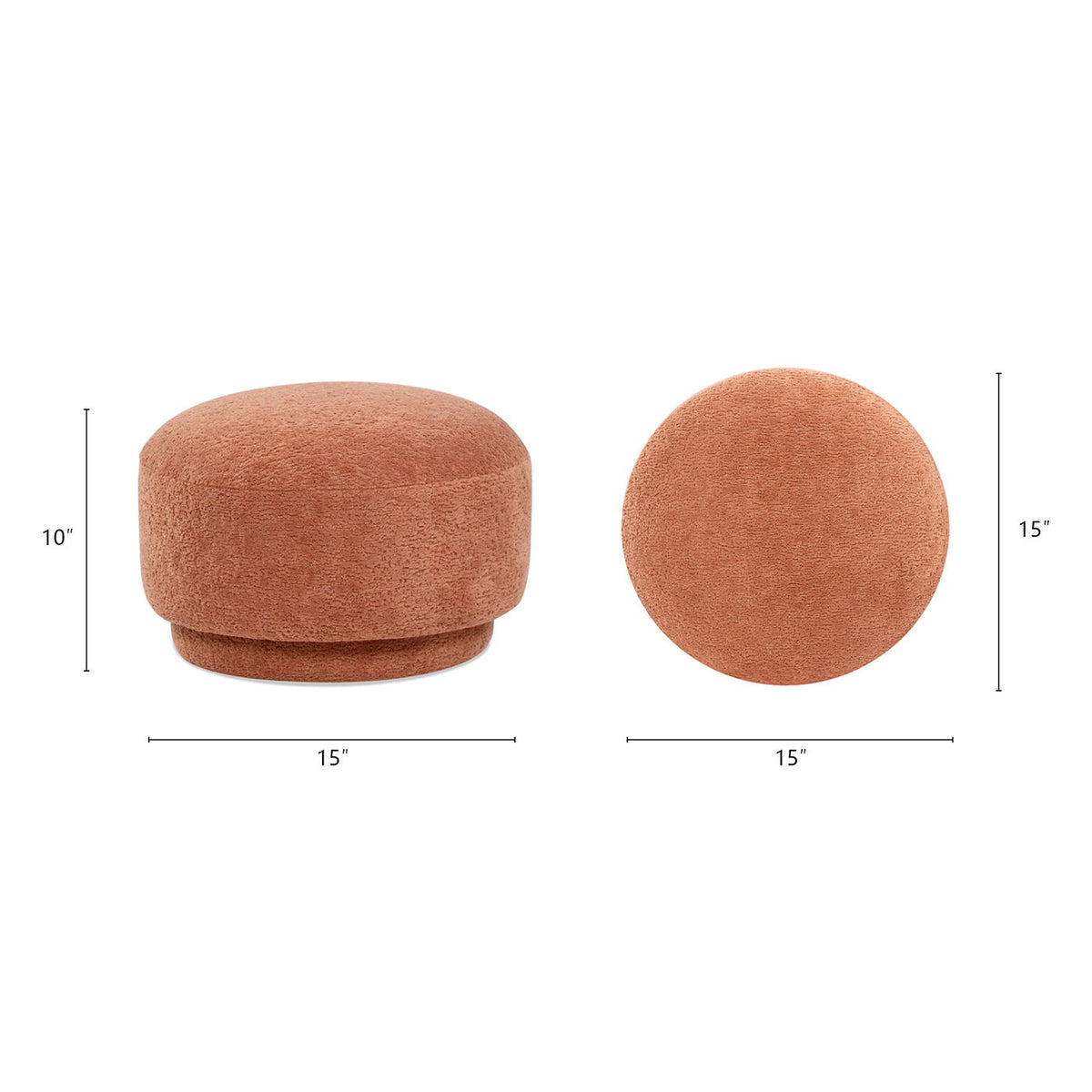 Fuji - Mushroom Footstool Ottoman