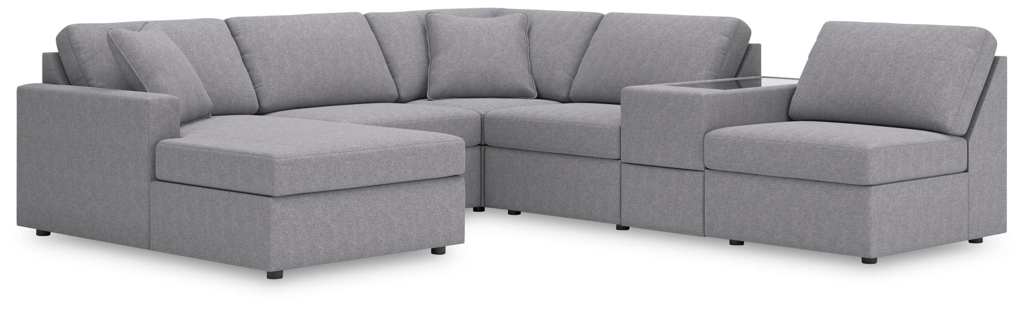 Modmax - U-Shaped Sectional - Granite