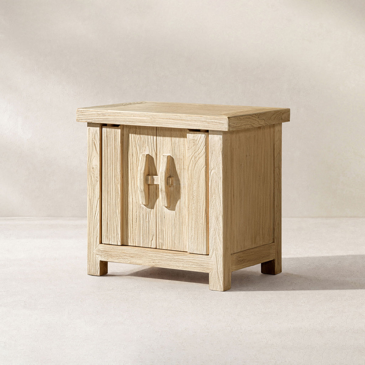 Rowan - 2 Door Cabinet - Light Natural Brown