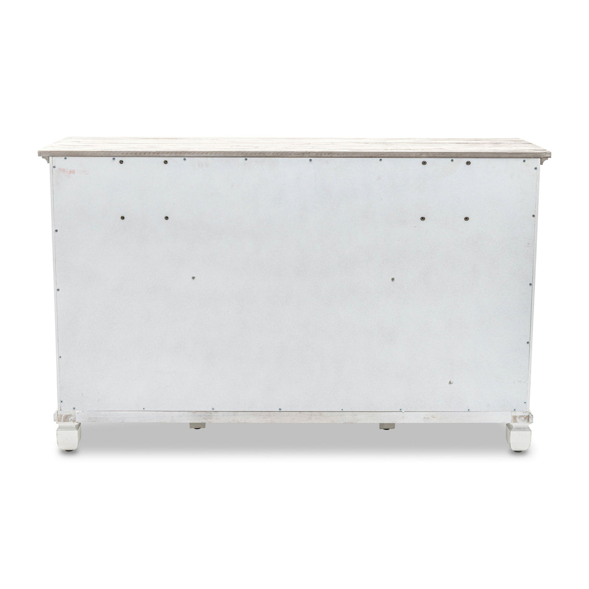 Islamorada - 6 Drawer / 2 Door Dresser - Dapple Gray / Blanc
