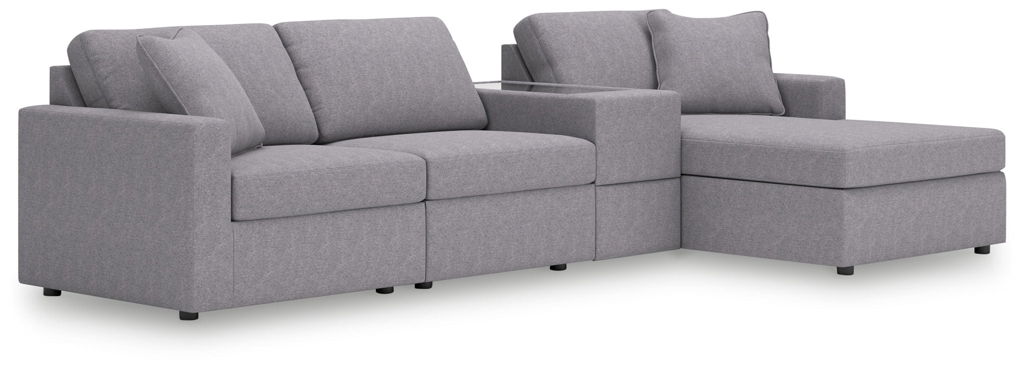 Modmax - L-Shaped Sectional - Granite
