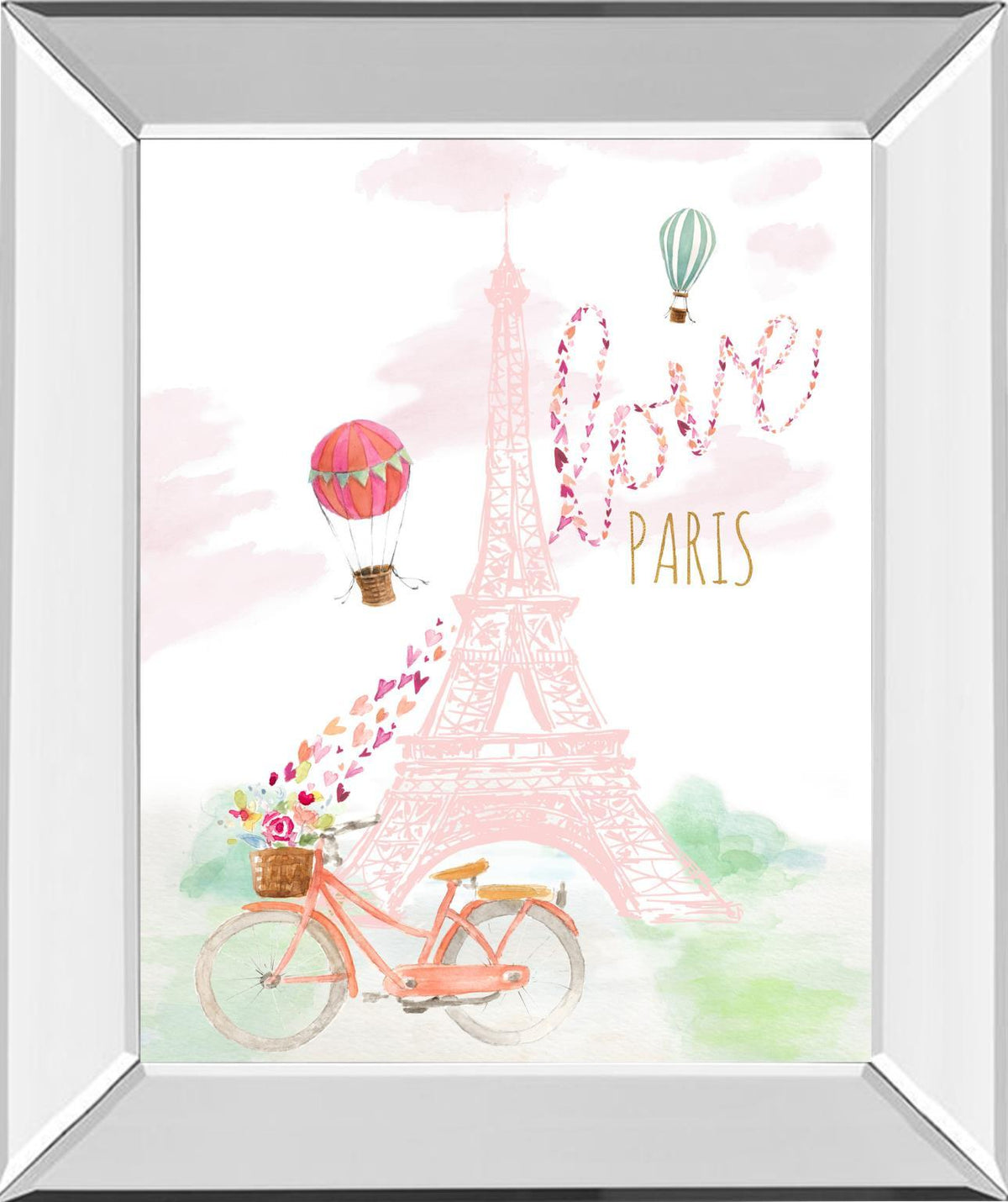 Pink Eiffel Bike Ride By LanieLoreth - Pink