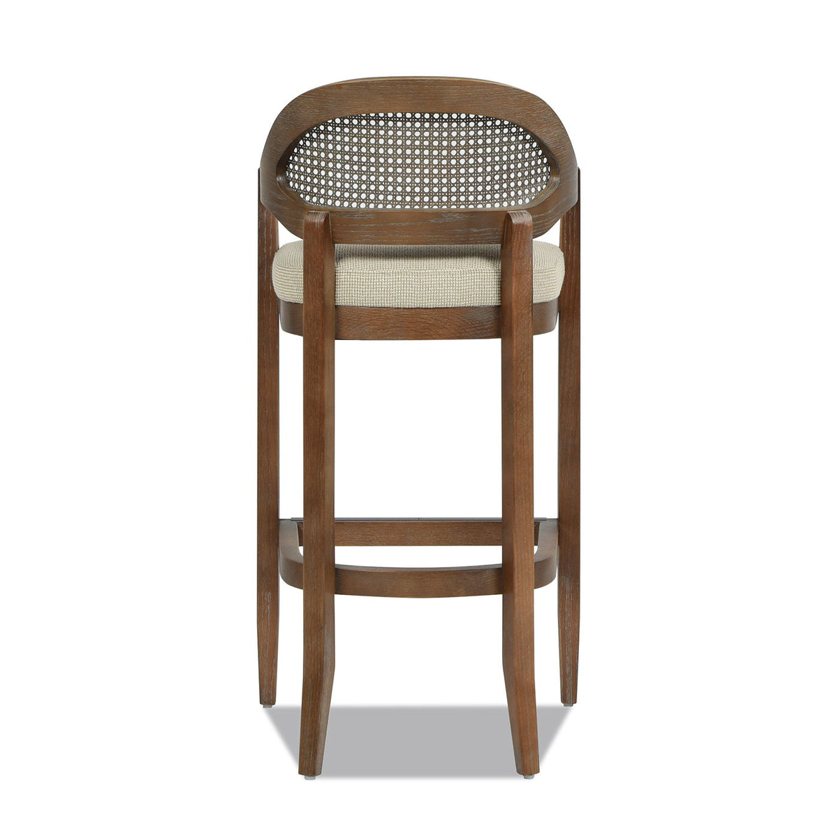 Americana - Mid-Century Modern Cane Back Counter Stool