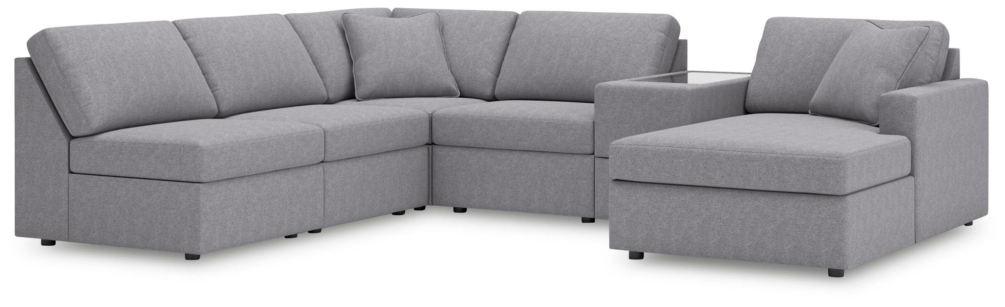 Modmax - U-Shaped Sectional - Granite