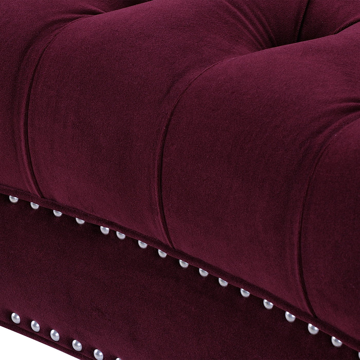 La Rosa - Victorian Chesterfield Loveseat