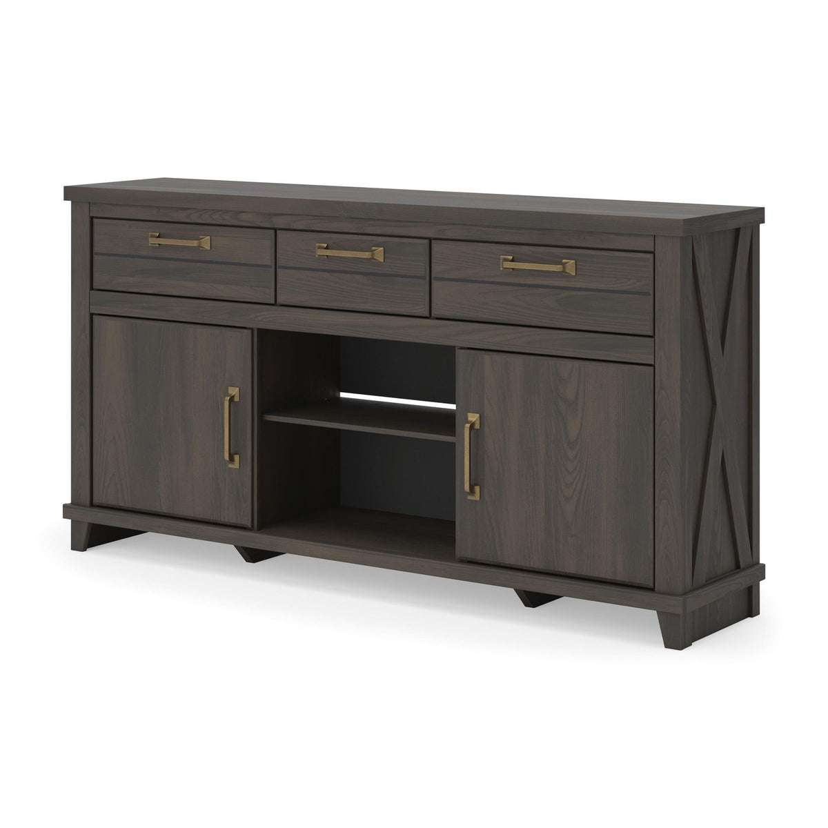Brazen Valley - TV Stand With Fireplace Option