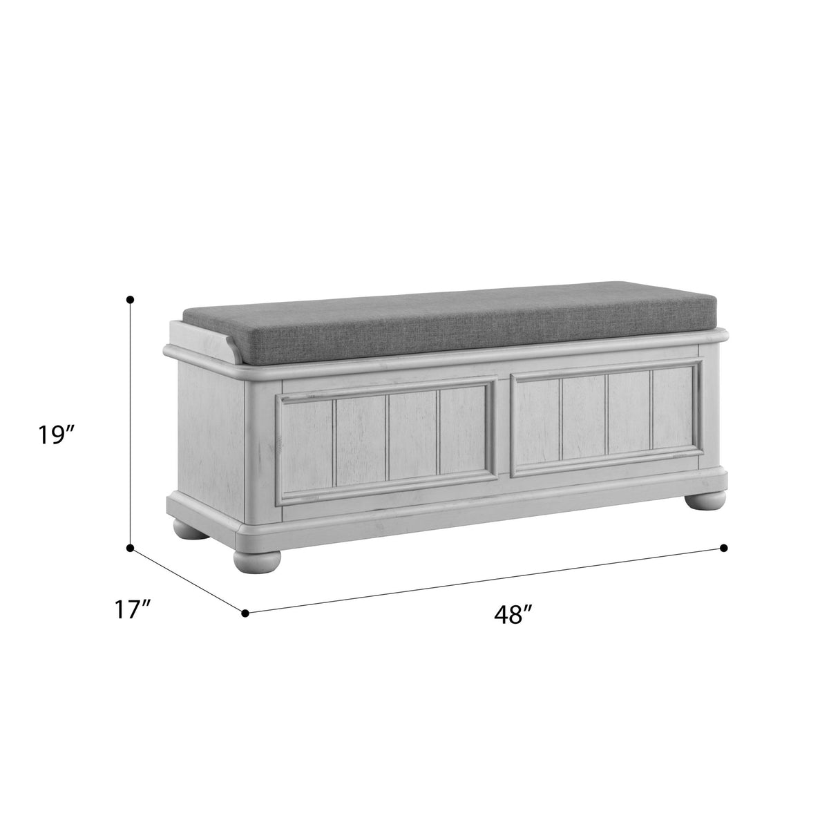 Storage Bench - Gray
