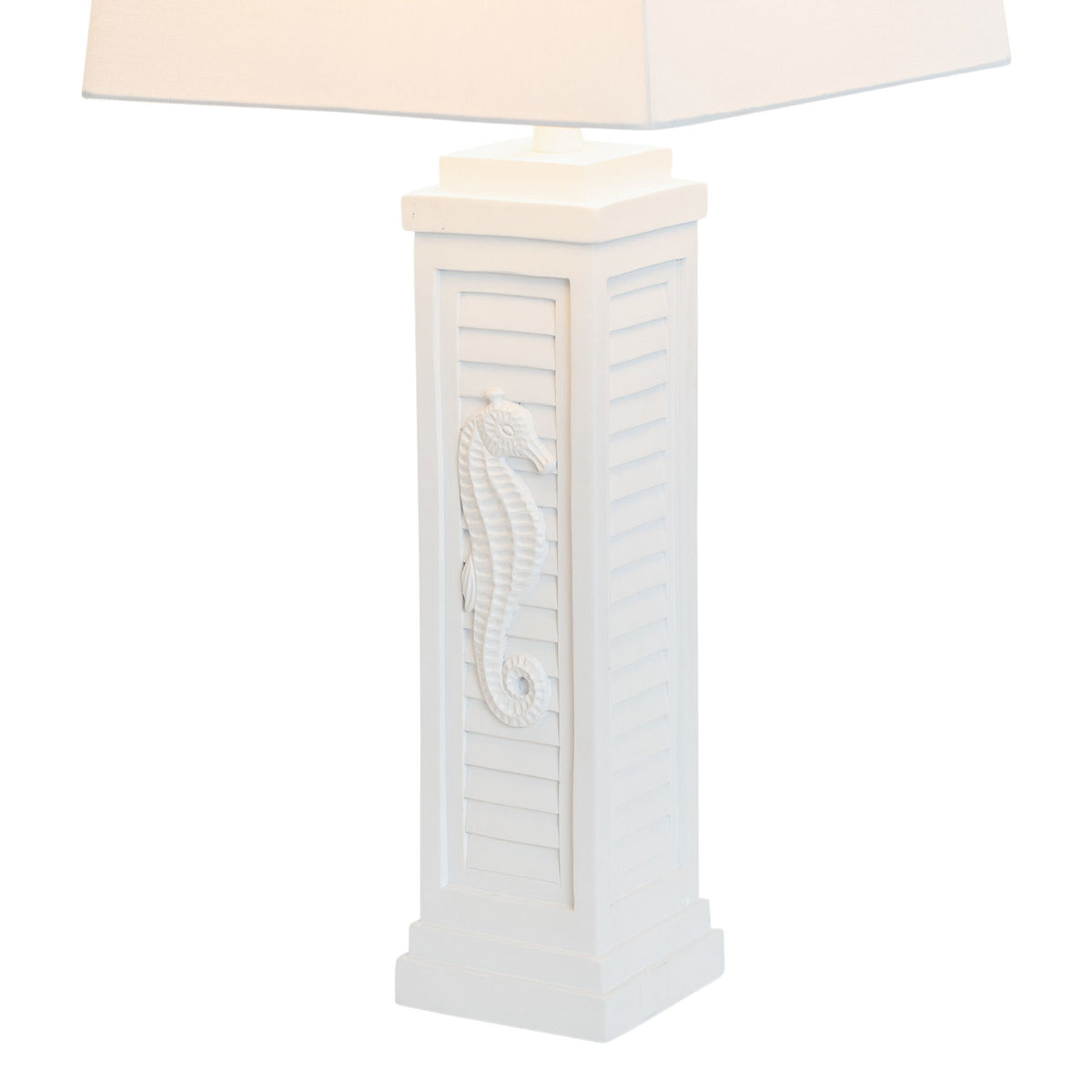 Sea Horse Shutter - Shutter Lamp With USB (Set of 2)