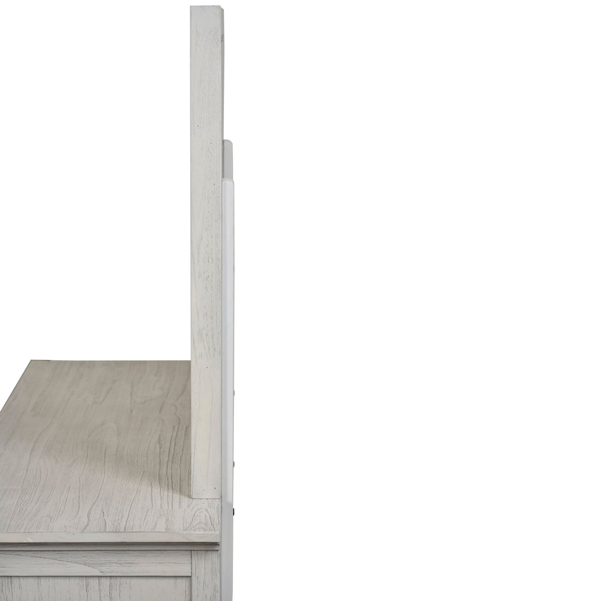 Surfside - Rectangular Dresser Mirror - Weathered White