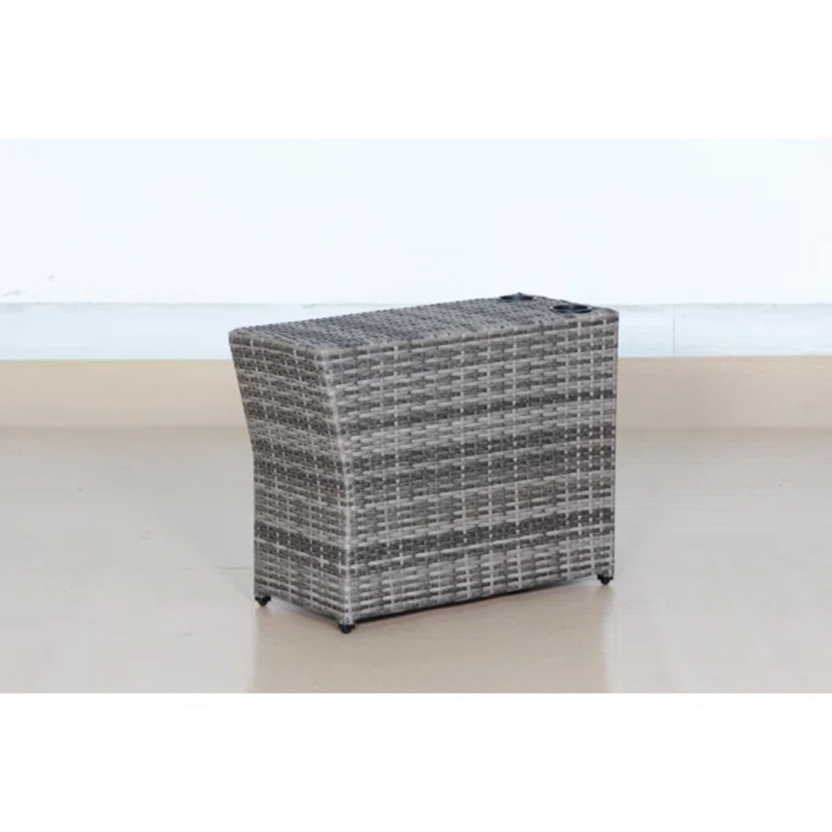 Shick Outdoor Side Table - Gray Mix
