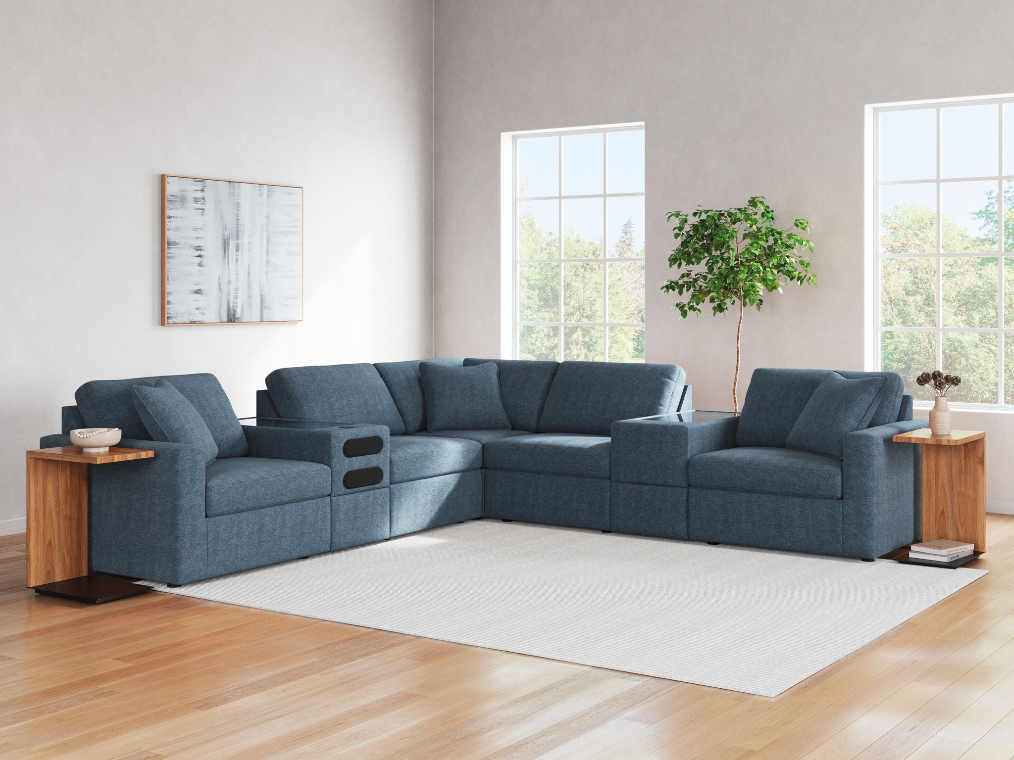 Modmax - Symmetrical Sectional - Ink