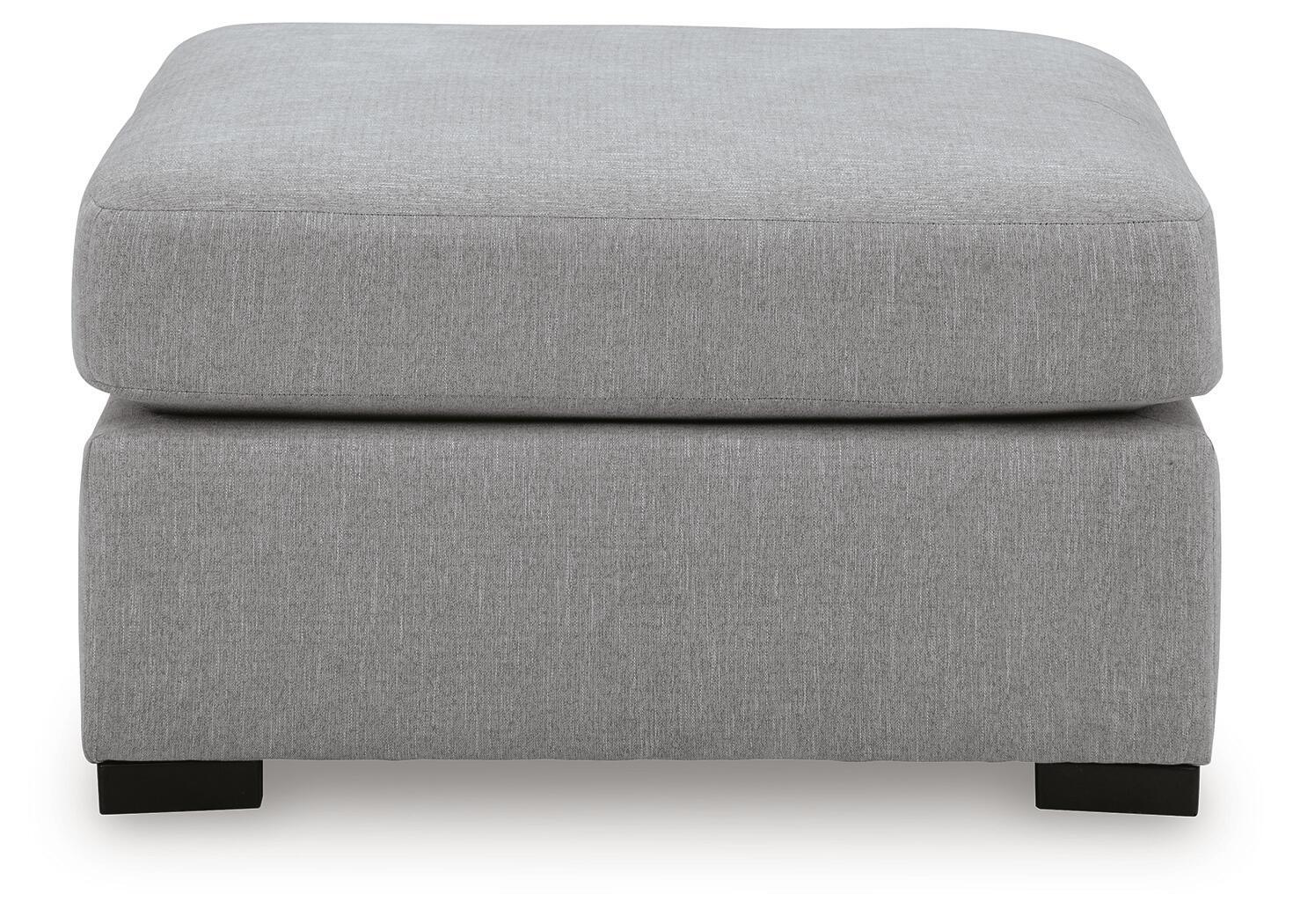 Lakepoint - Oversized Accent Ottoman - Nickel