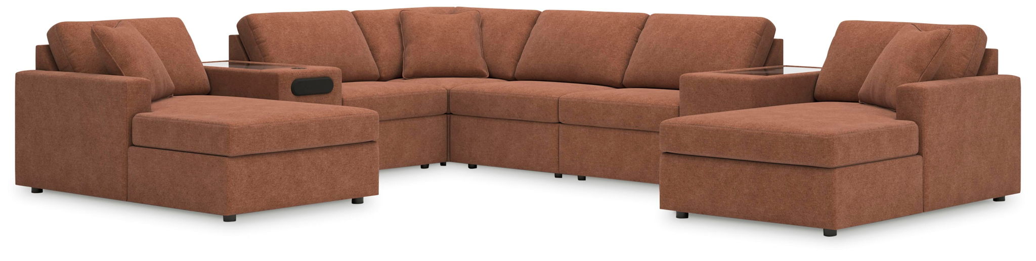 Modmax - U-Shaped Sectional - Spice