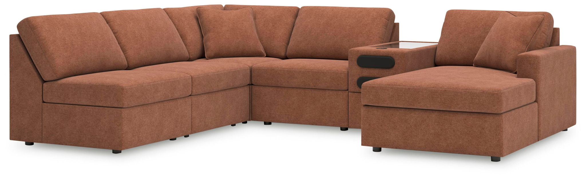 Modmax - U-Shaped Sectional - Spice
