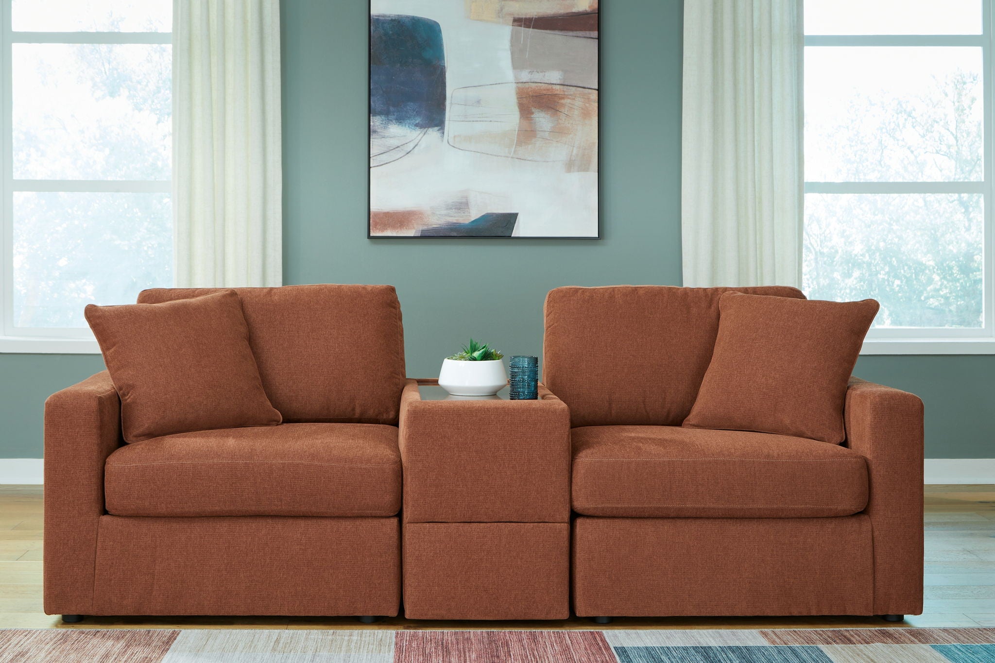 Modmax - Straight Sectional - Spice