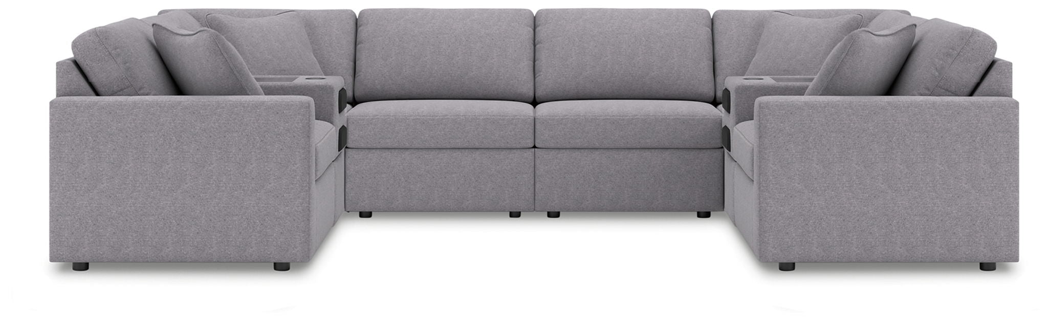 Modmax - U-Shaped Sectional - Granite