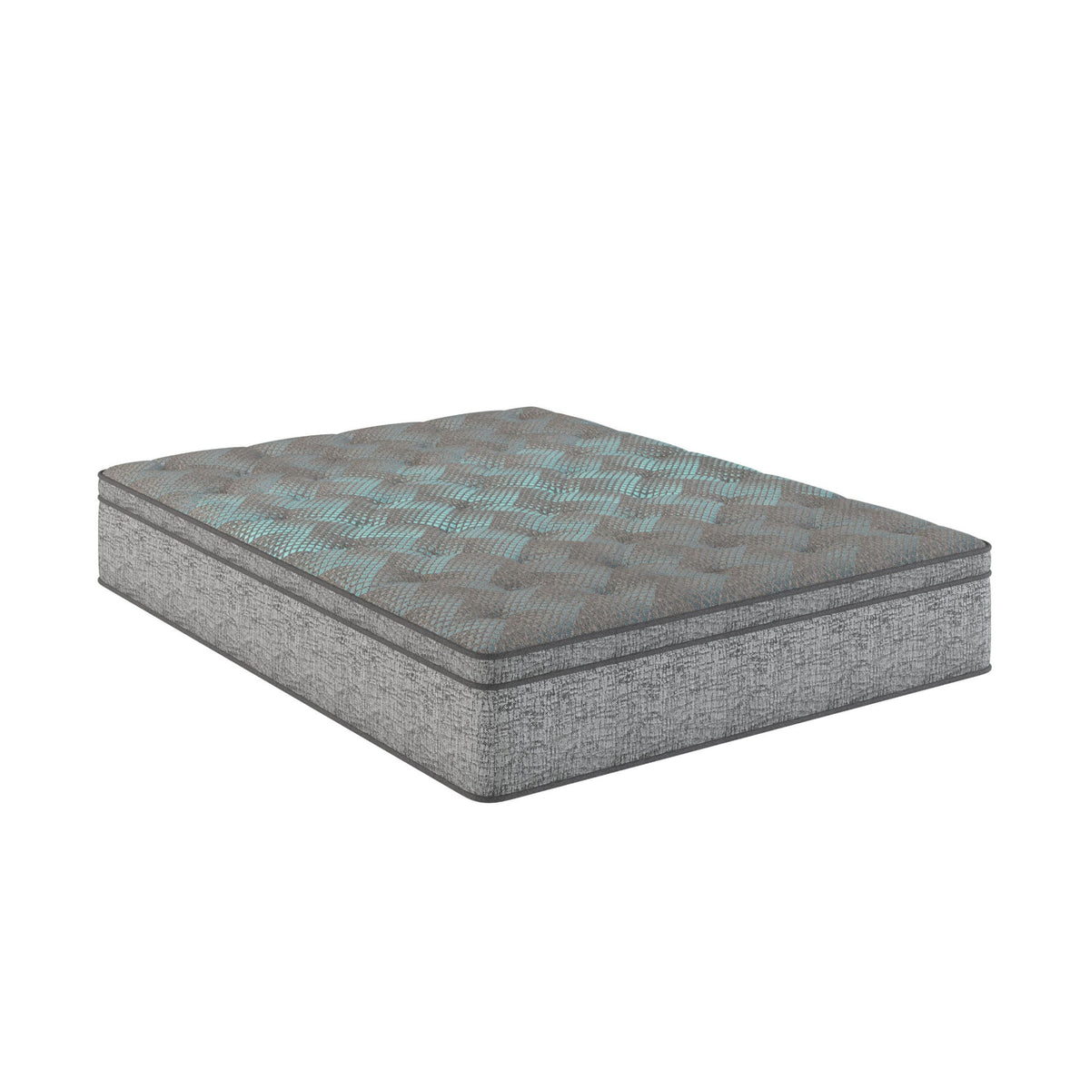 Comfort Care - 14" Euro Top Hybrid Mattress, Plush Comfort