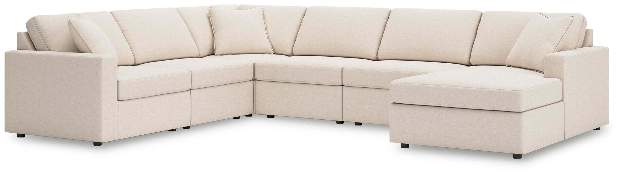Modmax - U-Shaped Sectional - Oyster