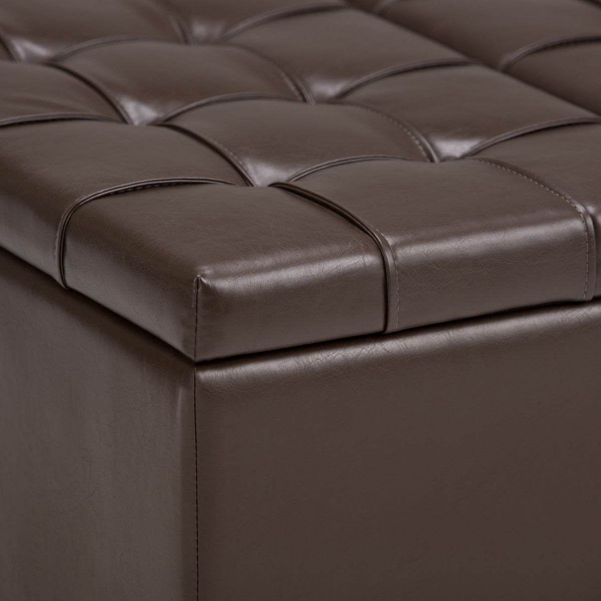 Harrison - Upholstered Coffee Table Storage Ottoman