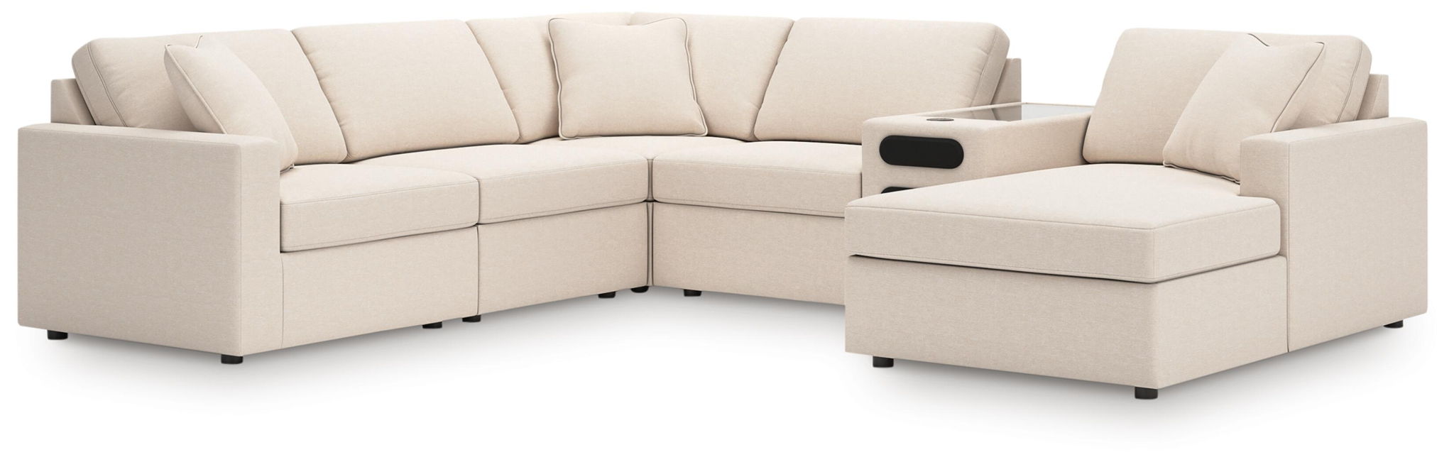 Modmax - U-Shaped Sectional - Oyster