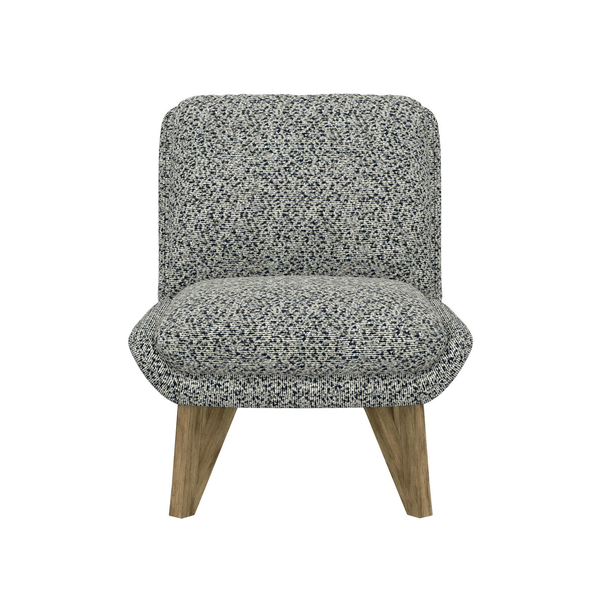 Armless Accent Chair - Dark Navy
