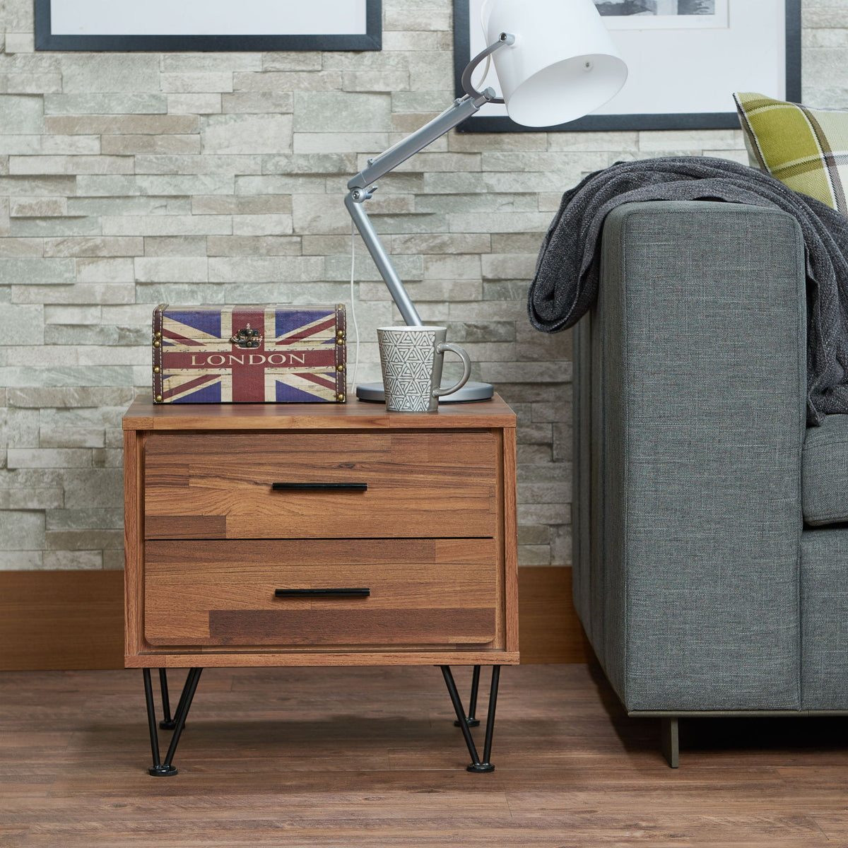 Deoss - Accent Table - Walnut