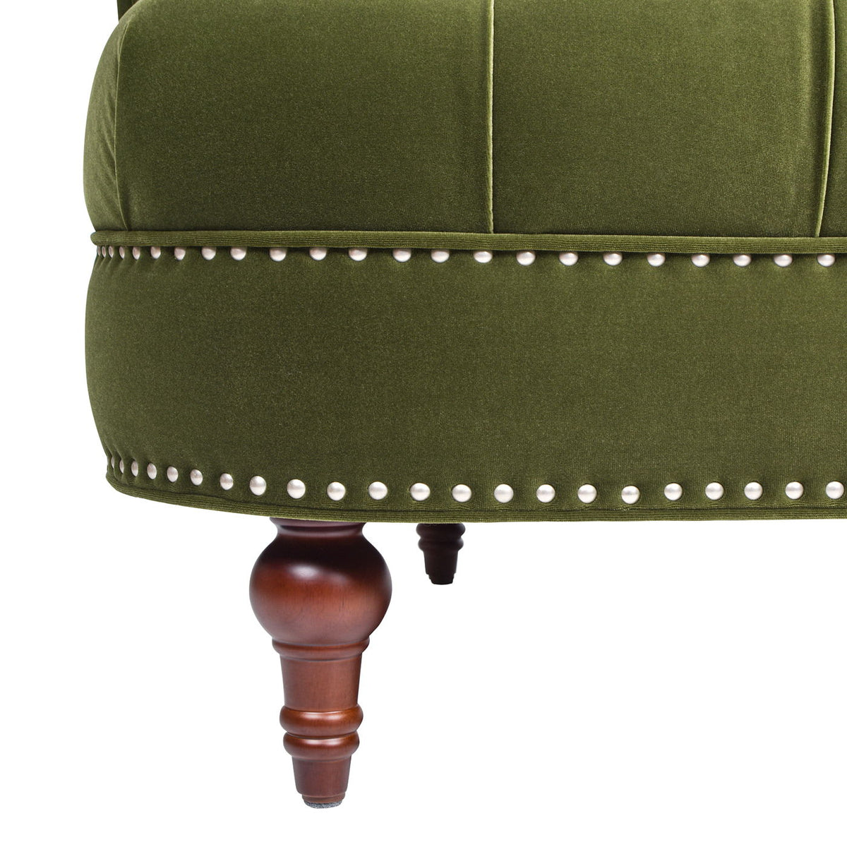 La Rosa - Victorian Chesterfield Loveseat