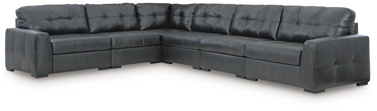 Brindley Pier - 6-Piece Sectional - Fog