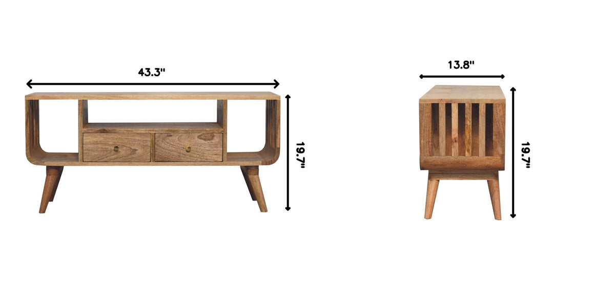 Soba - Multi Media Unit - Brown