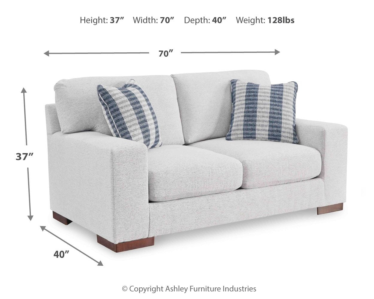 Belvoir - Loveseat