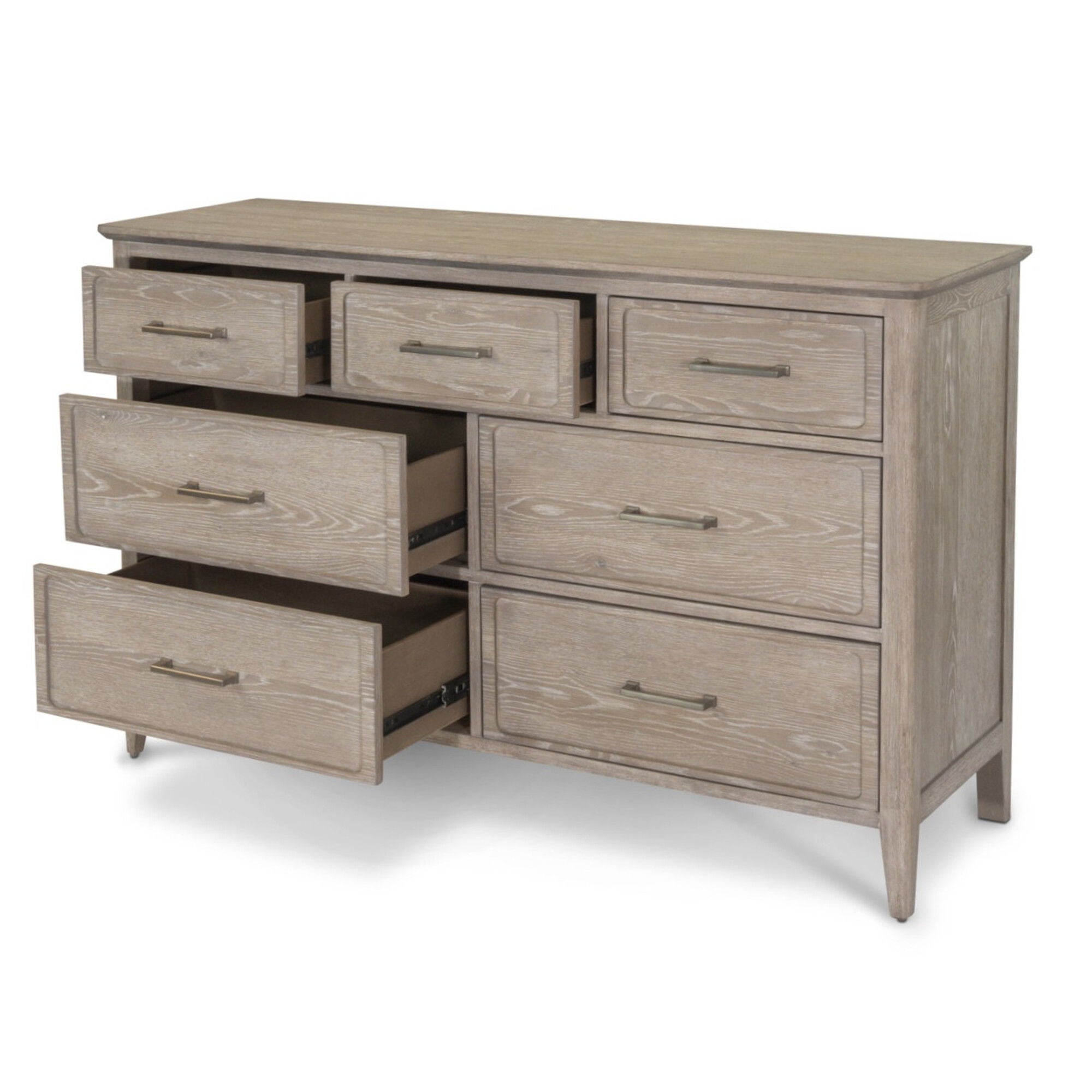 Cape May - 7 Drawer Dresser - Glazed Driftwood
