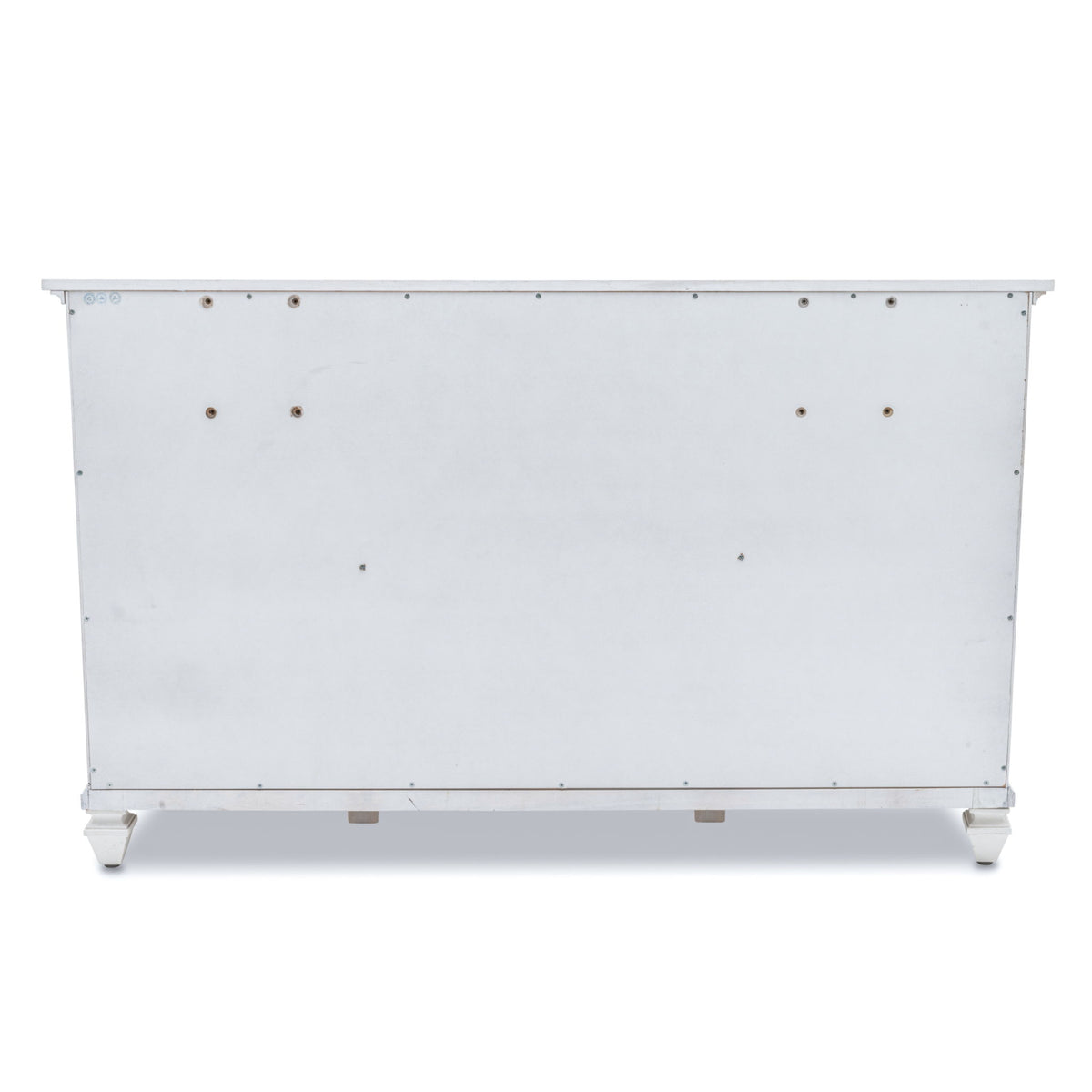 Surfside - 6 Drawer / 2 Door Dresser - Weathered White