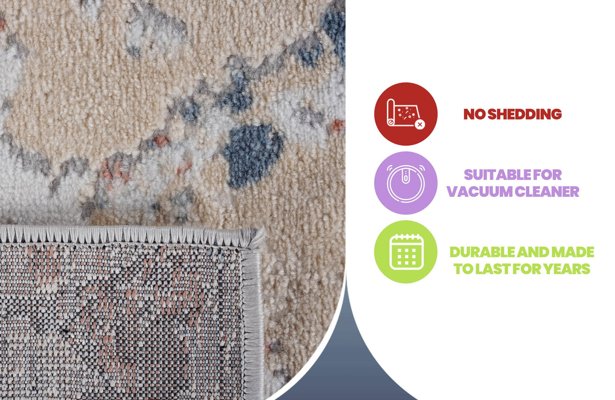 Marfi - 2' X 3' Contemporary Area Rug - Multi