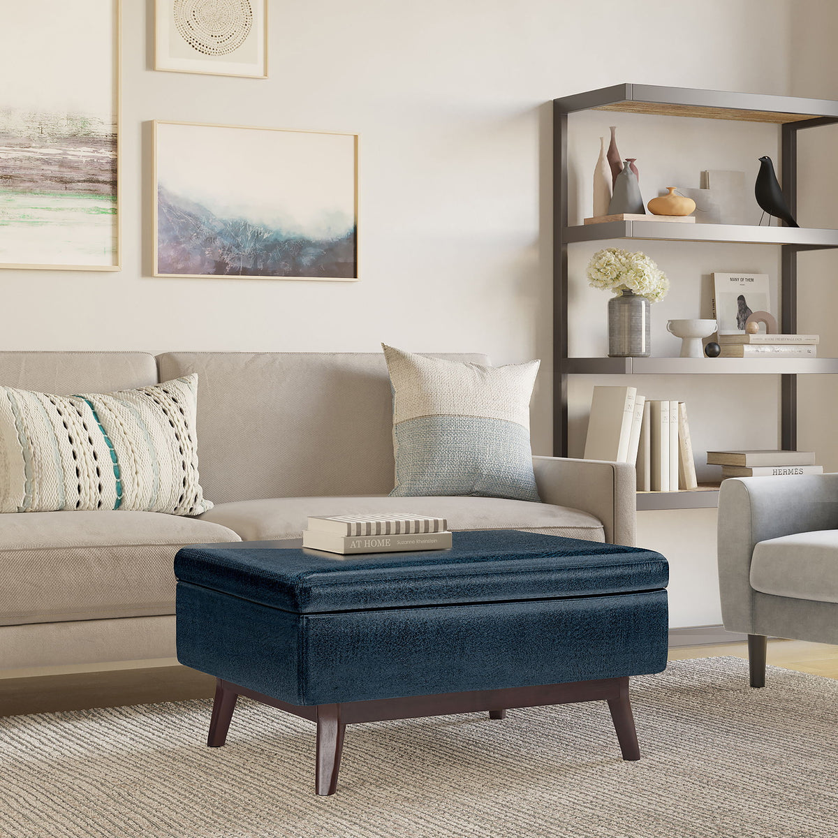 Owen - Upholstered Rectangular Storage Ottoman