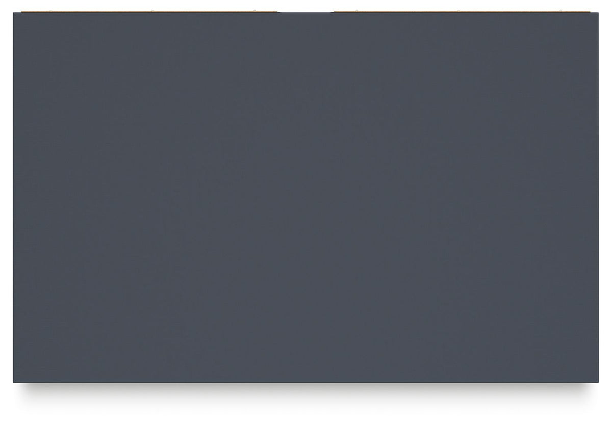 Simmenfort - Five Drawer Chest - Navy Blue