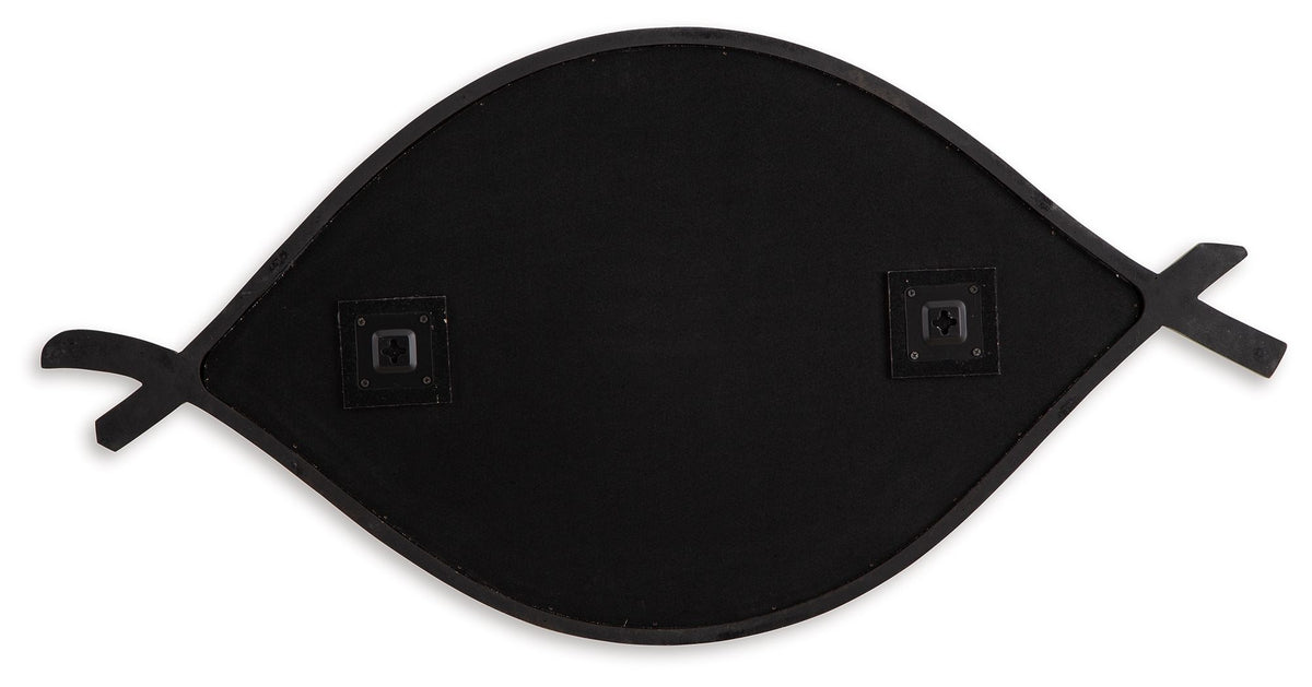 Bartner - Accent Mirror - Antique Gold Finish