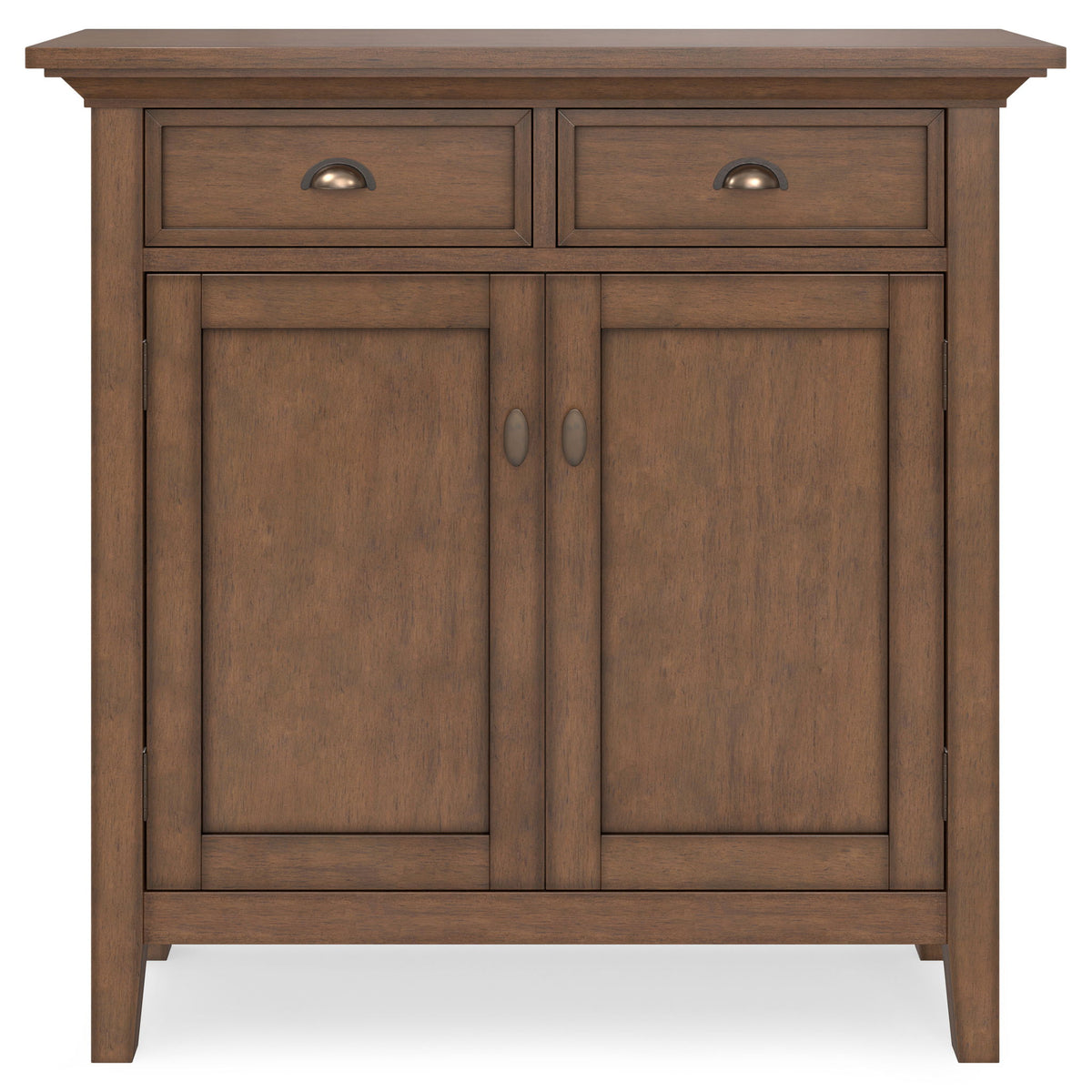 Redmond - Entryway Cabinet With Adjustable Shelves And Drawers - Brown