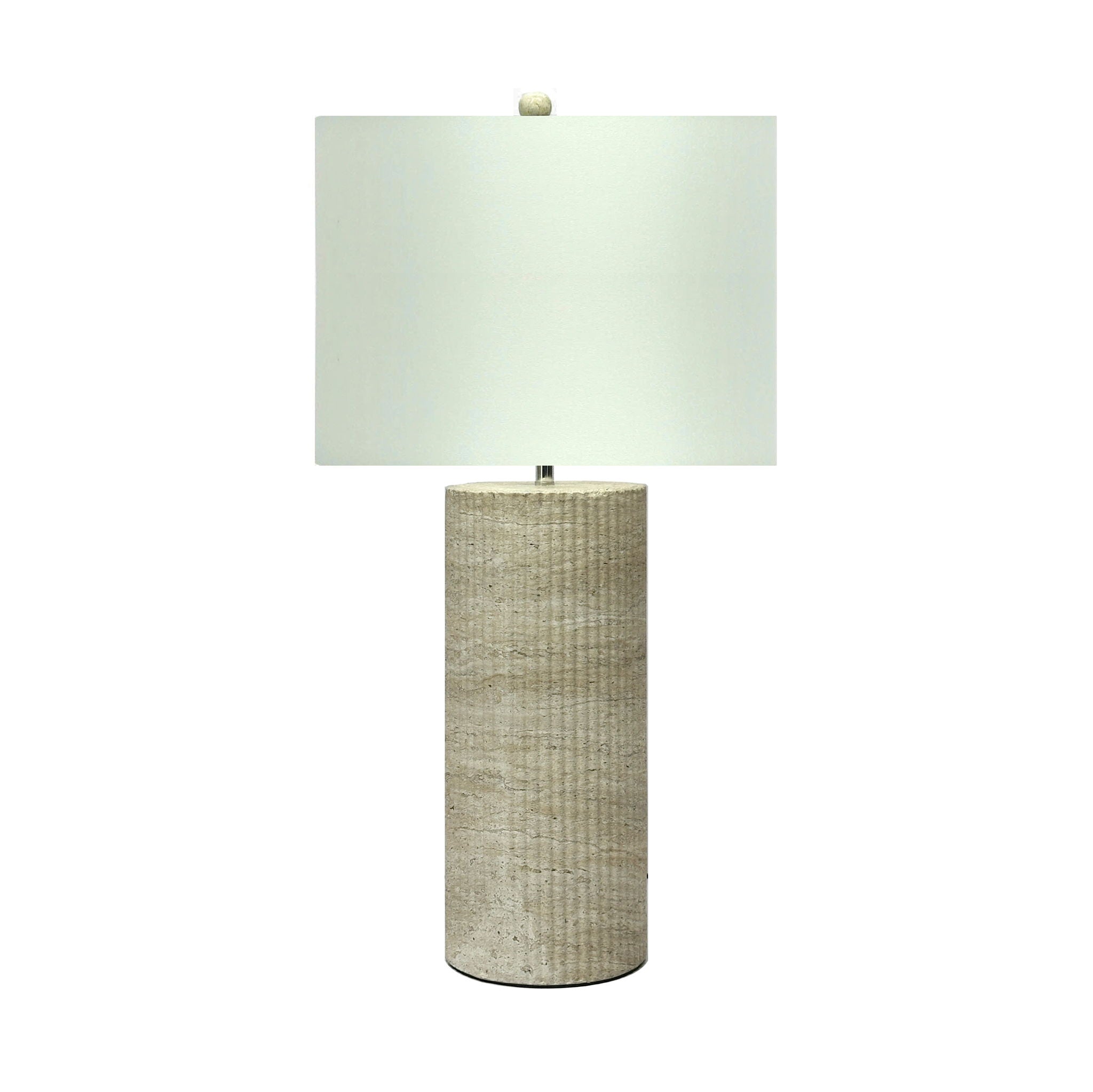 Athens - Table Lamp (Set of 2) - Aged Stone