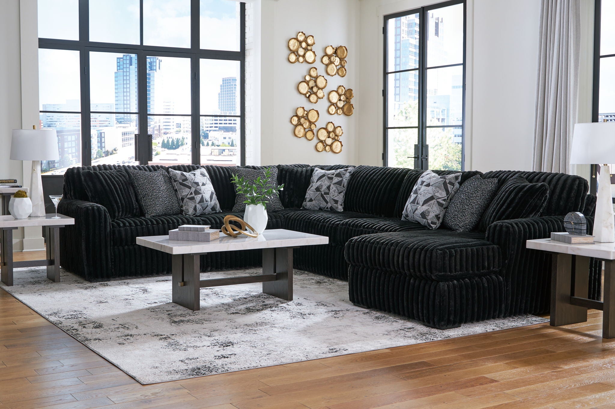 Midnight-Madness - Sectional - Onyx